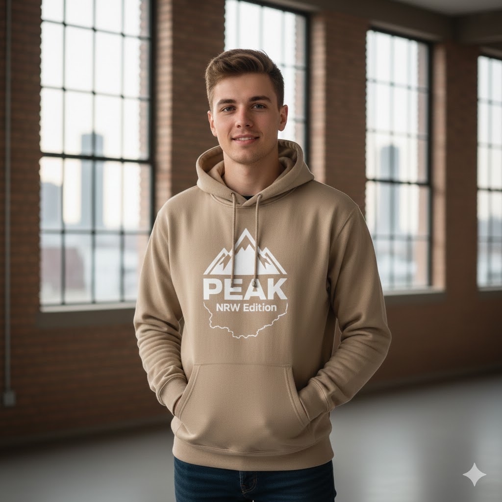 Peak Hoodie beige