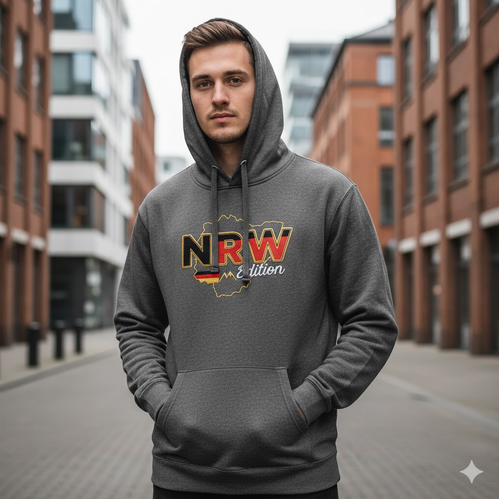 NRW Hoodie grau